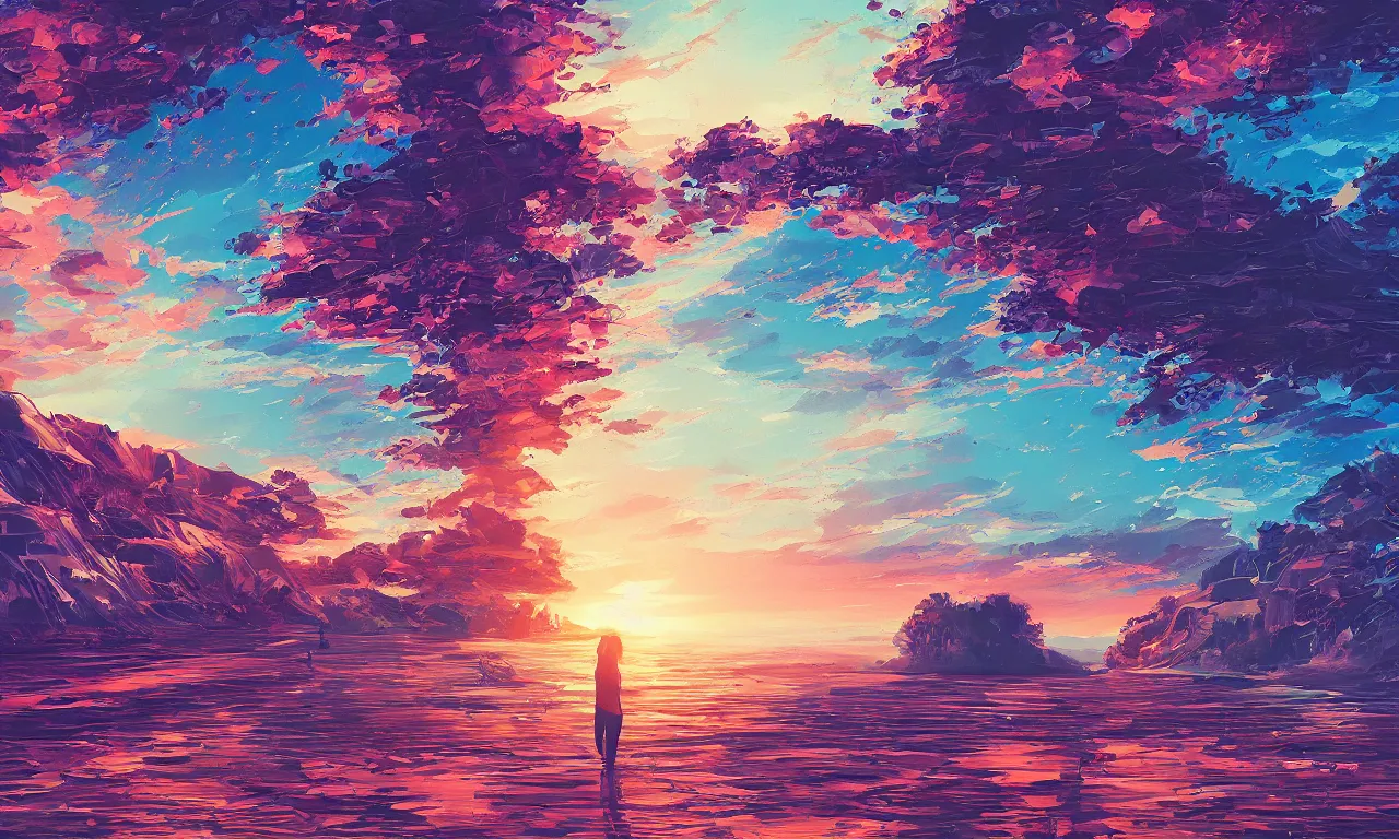 Image similar to alena aenami artworks in 4 k