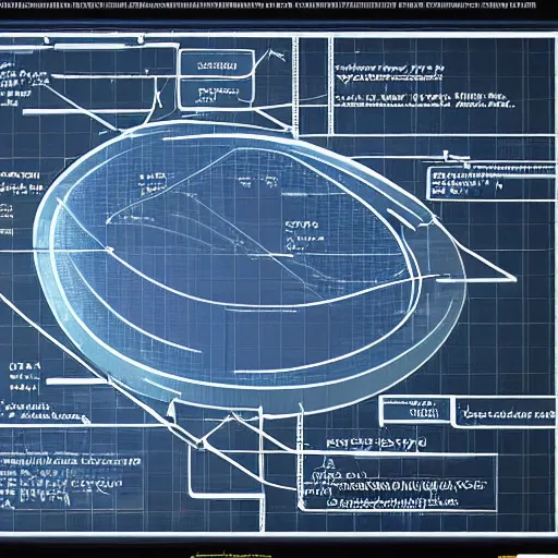 Prompt: diagram of 🛸, scientific, blueprints, hd,