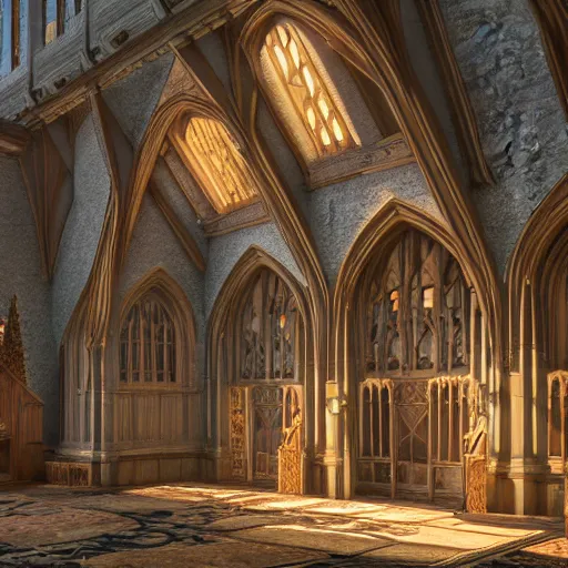 prompthunt: howarts great hall, a detailed matte painting by anton pieck,  deviantart contest winner, fantasy art, concept art, official art, matte  drawing