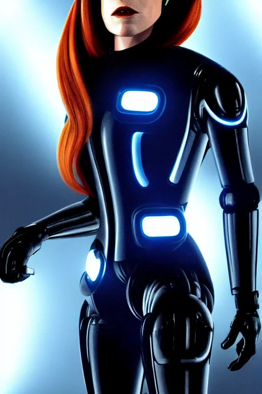 Image similar to dana scully in tron : evolution ( 2 0 1 0 )