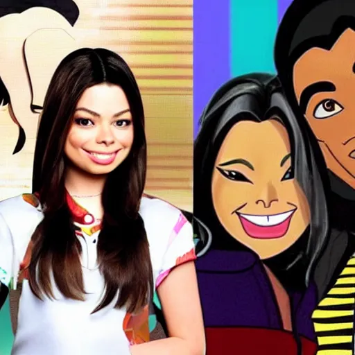 Prompt: miranda cosgrove in the proud family universe