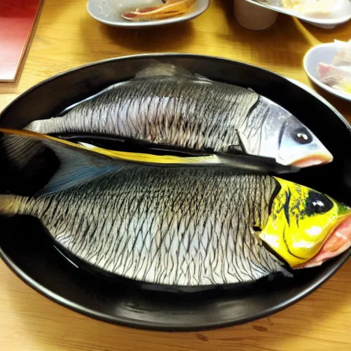 Image similar to fish in shijo school style