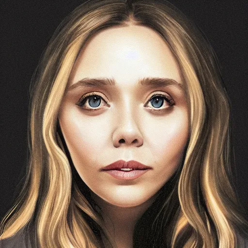 Image similar to anthropomorphic [ lightbulb ]!! with [ an elizabeth olsen face ]!!, portrait!!, trending on artstation, 4 k quality, intricate