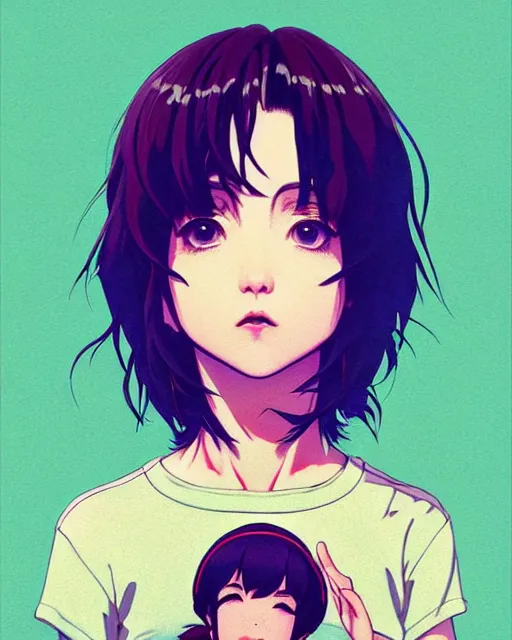 Image similar to cannabis marijuana kid | | very very anime!!!, fine - face, audrey plaza, realistic shaded perfect face, fine details. anime. realistic shaded lighting poster by ilya kuvshinov katsuhiro otomo ghost - in - the - shell, magali villeneuve, artgerm, jeremy lipkin and michael garmash and rob rey