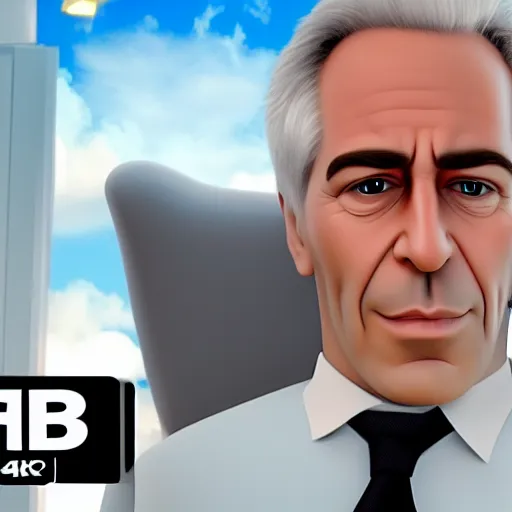 Image similar to a film still of Jeffrey Epstein from Boss Baby (2017 movie). Highly realistic. High resolution. Highly detailed. Dramatic. 8k.4k.