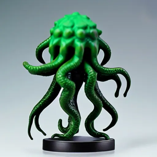 Prompt: a cthulhu figma figurine, product shot