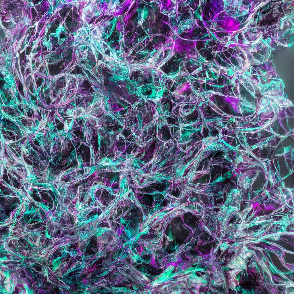 Image similar to fluid chaos dialog generative dimensional nightmare, fragment neural msonantlers scape chaos, oblivion bleach gregation extruscape psychic, crystal chaos deeplearning compression filtered, hystermlp sculpture dissoldigitalart chaos
