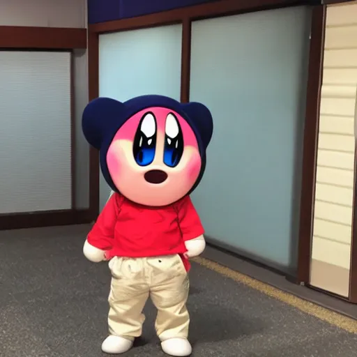 Image similar to photo of kirby in tokyo