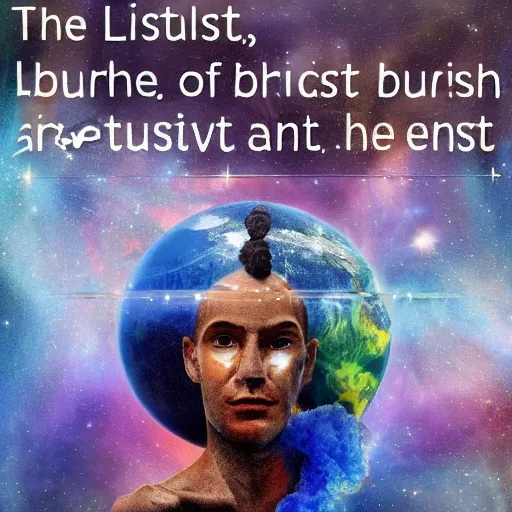 Prompt: the last burst of creativity humanity will ever send into the universe