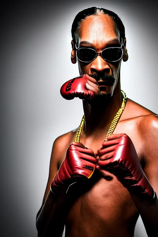 Prompt: snoop dogg join muay thai and be ufc fighter, high resolution, photorealistic, smooth texture, 4 k, aesthetic lighting, baroque object, sharp focus, hyperdetailed object, professional photography, pullitzer winning, 8 0 0 photo by : canon eos 5 d mark iv, by karah mew and adnan abidi and jodie bateman