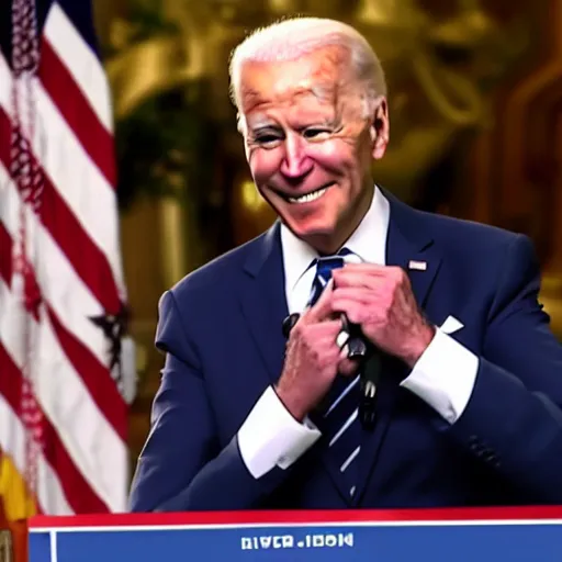 Image similar to joe biden slaps president biden