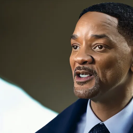 a cinematic film still of Will Smith starring as | Stable Diffusion