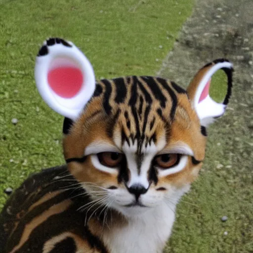 Image similar to Margay, with humanears!!!!!!!!!!!