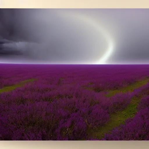 Prompt: a tornado in the distant purple landscape, hdr, artstation, shuttershock, 4 dimensions