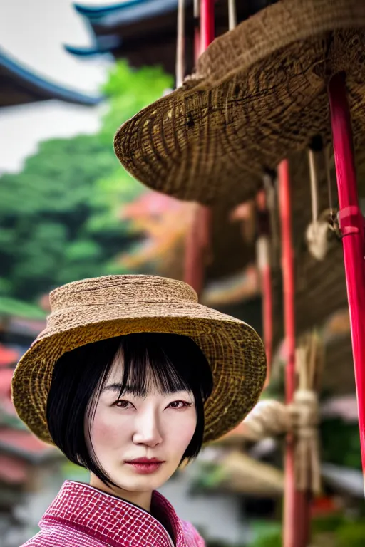 Image similar to japanesse farmer, cinematic view, bokeh, extreme detailed, vogue photo style, proffesional photographer style, proportional, dynamic composition, face features, comfort posse, smooth, sharp focus, body features, ultra realistic, award winning photo, captured by nikon d 8 5 0, 4 5. 7 mp lens, 4 k, full body.