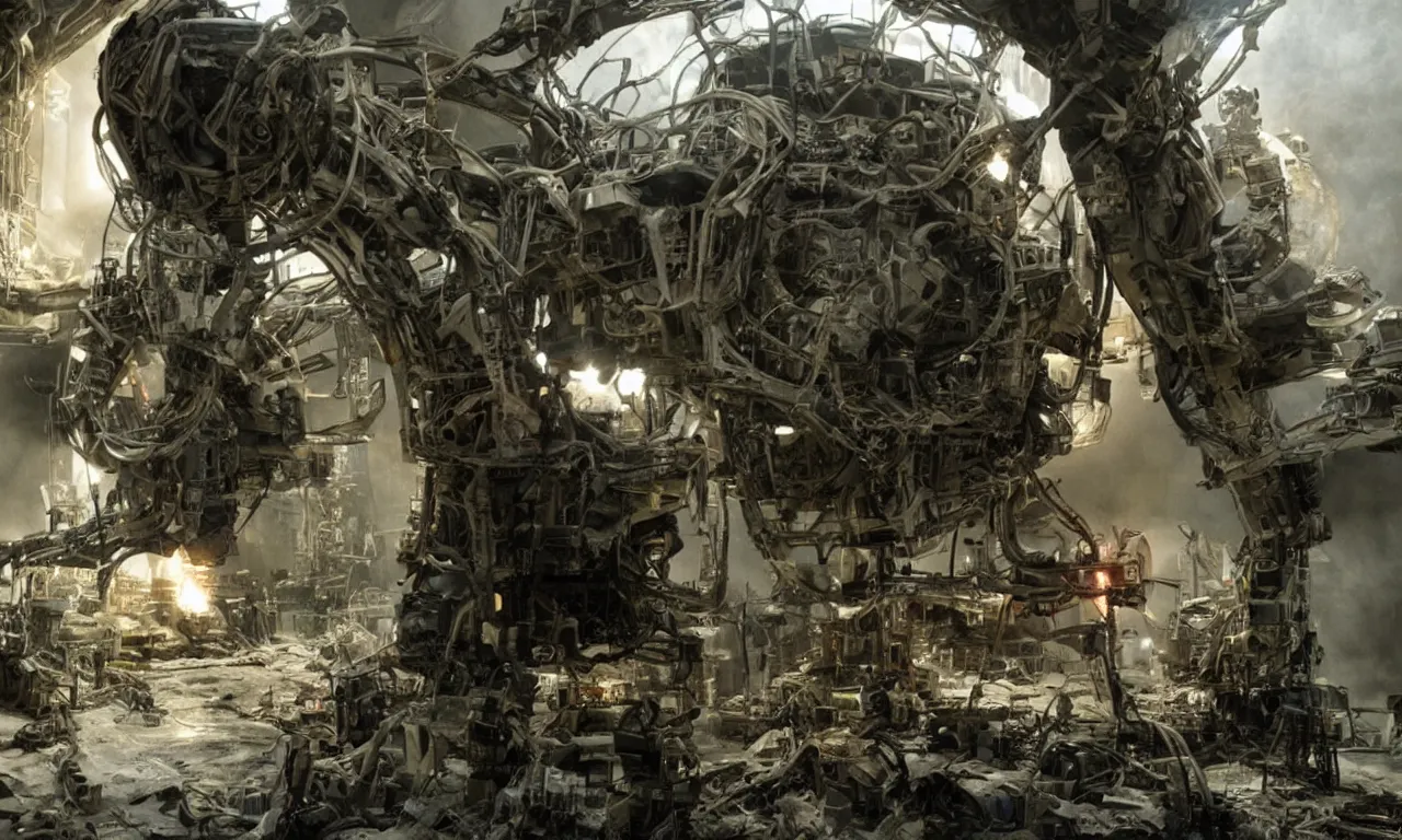 Prompt: the engineer, by Ron Haviv, Prometheus Hollywood movie still, highly detailed, 8k