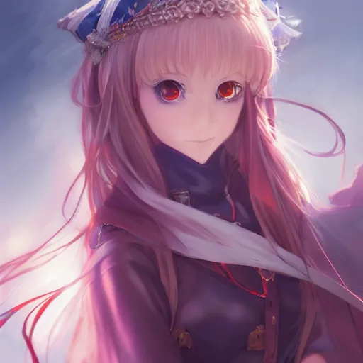 Image similar to anime portrait of Camelot as an anime girl by Stanley Artgerm Lau, WLOP, Rossdraws, James Jean, Andrei Riabovitchev, Marc Simonetti, and Sakimichan, trending on artstation