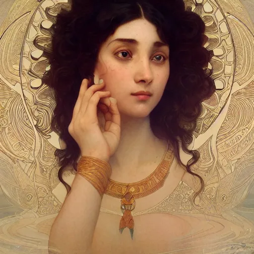 Image similar to turanga leela, intricate, elegant, highly detailed, digital painting, artstation, concept art, smooth, sharp focus, illustration, art by artgerm and greg rutkowski and alphonse mucha and william - adolphe bouguereau