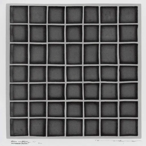 Image similar to filled square of the blackest black ink by karl gerstner, solid color, full frame, 8 k scan, no border