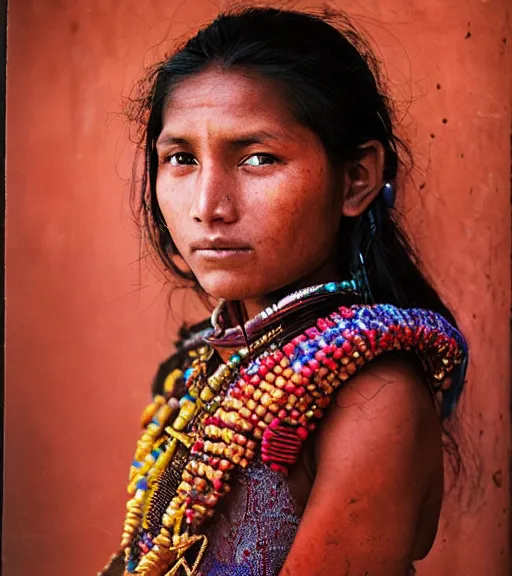 Prompt: portrait_photo_of_a_stunningly beautiful_nepalese_maiden, 19th century, hyper detailed by Annie Leibovitz, Steve McCurry, David Lazar, Jimmy Nelsson, professional photography