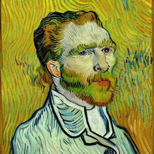 Image similar to beijin by van gogh