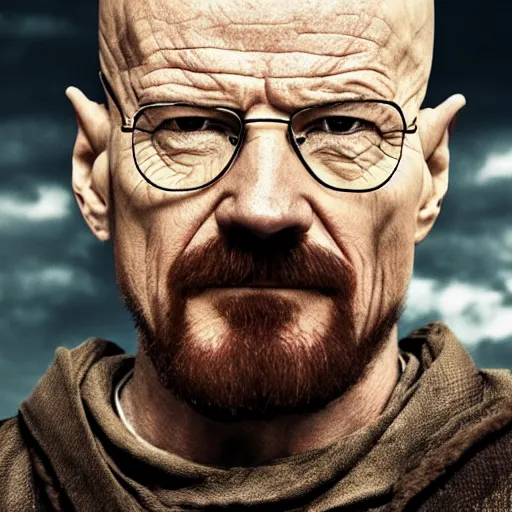 Prompt: Walter White in Vikings4K quality super realistic