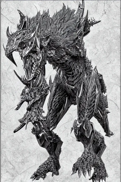 Image similar to hound humanoid figure, highly detailed, digital art, sharp focus, trending on art station, kentaro miura manga art style