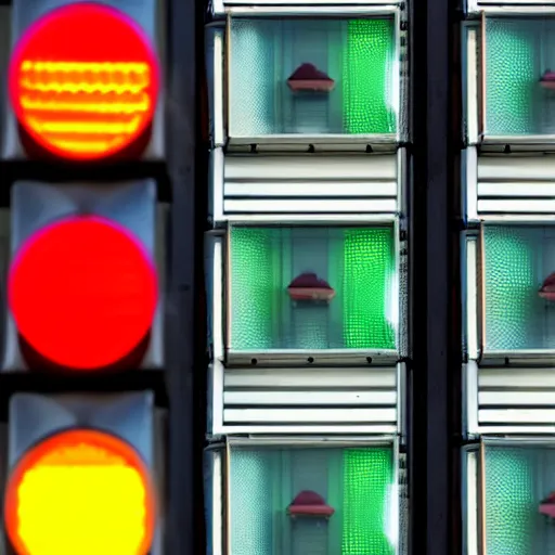 Image similar to traffic lights containing images