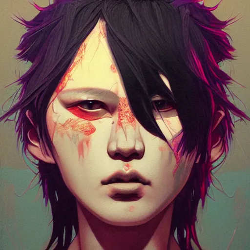 Image similar to citizen portrait soft light painted by tooth woo and erik jones, inspired by akira anime, smooth face feature, intricate oil painting, high detail illustration, sharp high detail, manga and anime 1 9 9 9