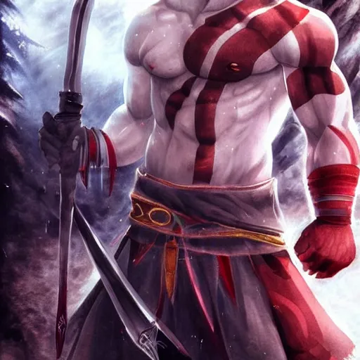 God of War as an anime series created by AI  rGodofWar