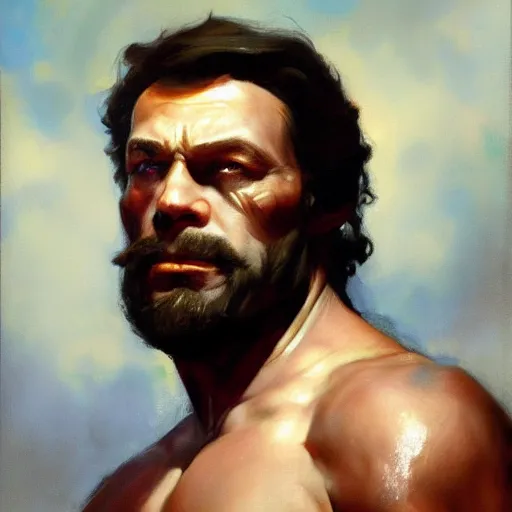 Image similar to ultra realistic portrait painting of victor saltzpyre, art by frank frazetta, 4 k, ultra realistic, highly detailed, epic lighting