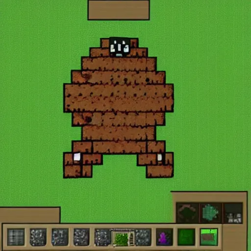 Prompt: minecraft medieval turtle