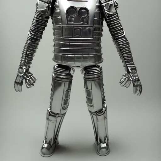 Prompt: Doctor Who Cyberman