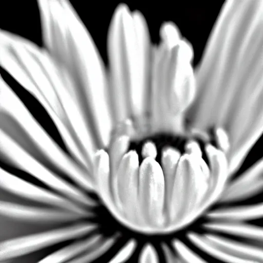 Image similar to a flower in infrared