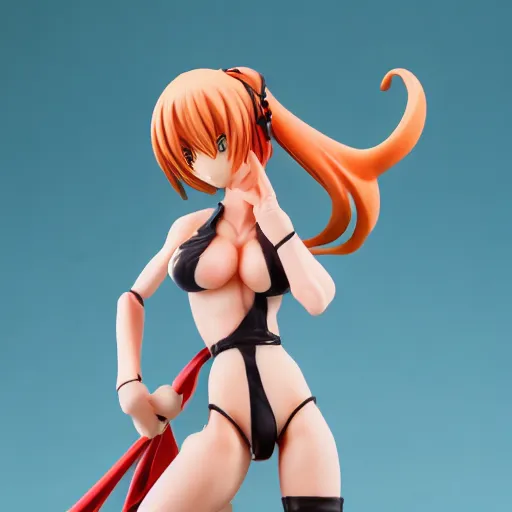 Prompt: High definition professional photograph of anime figure, beautifully detailed
