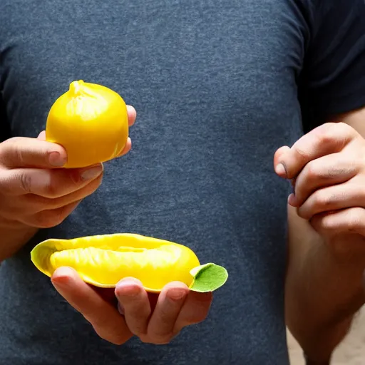 Image similar to man with beard holding a patty pan, photo