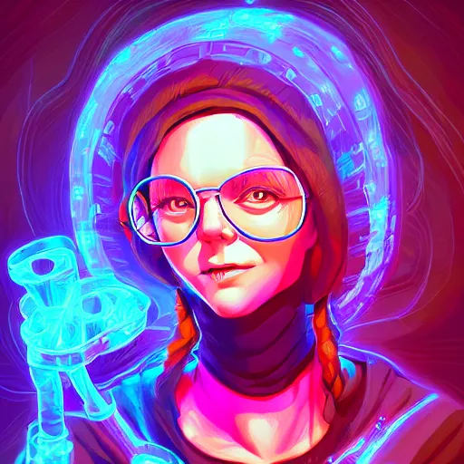 Image similar to skill magic geek inside matrix deepdream radiating a glowing aura stuff loot legends stylized digital illustration video game icon artstation lois van baarle, ilya kuvshinov, rossdraws,