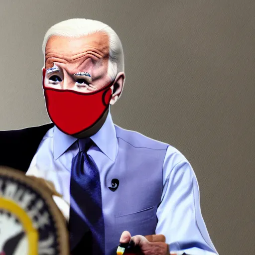 Image similar to joe biden as a clown