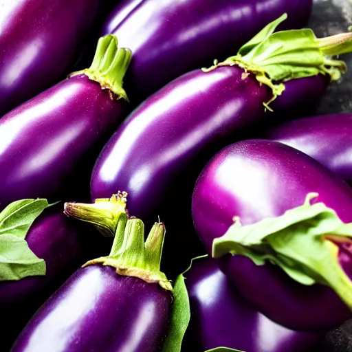 Image similar to hybrid of eggplant and elon musk with eggplant body