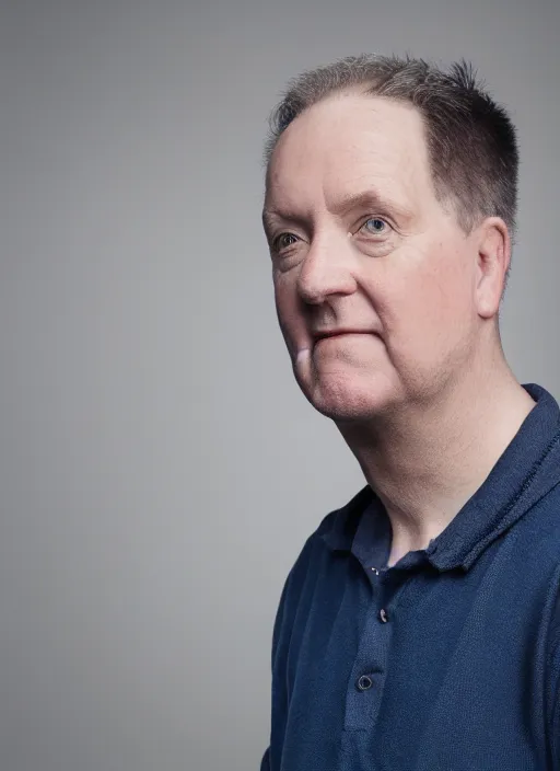 Prompt: portrait photo still of joe davidson, 8 k, studio lighting, key light on left side