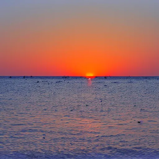 Image similar to extremely detailed djerba sunset