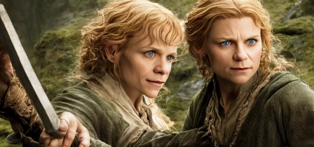 Image similar to a still of Claire Danes as Bilbo in The Hobbit (2012)