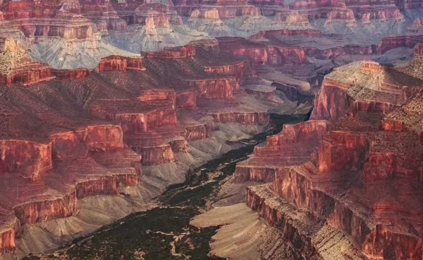 Image similar to the faces of heroic native american leaders carved into the grand canyon, dramatic sky, epic environment and background, cinematic