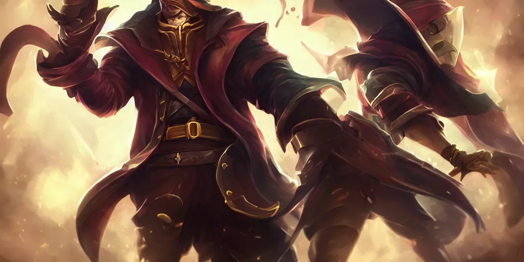 Image similar to league of legends twisted fate, cards, cards, cards, fantasy, digital art, high quality, 4 k