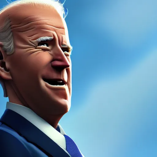 Image similar to joe biden charicature, dramatic lighting, cinematic, establishing shot, extremly high detail, photorealistic, cinematic lighting, artstation, style by disney pixar