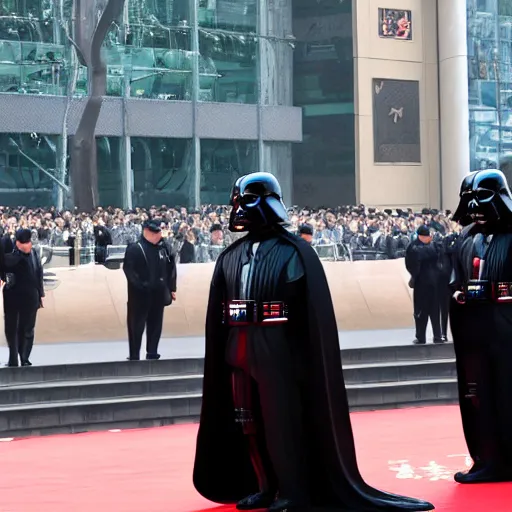 Image similar to Xi Jinping as Darth Vader