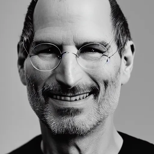 studio portrait photography of steve jobs with a | Stable Diffusion ...