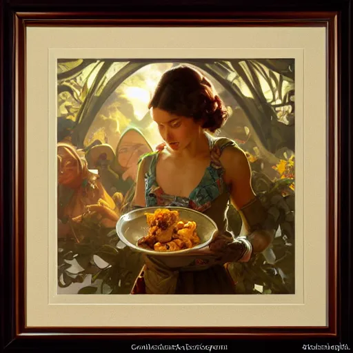 Prompt: chickalien by Stanley Artgerm Lau, greg rutkowski, thomas kindkade, alphonse mucha, loish, norman Rockwell