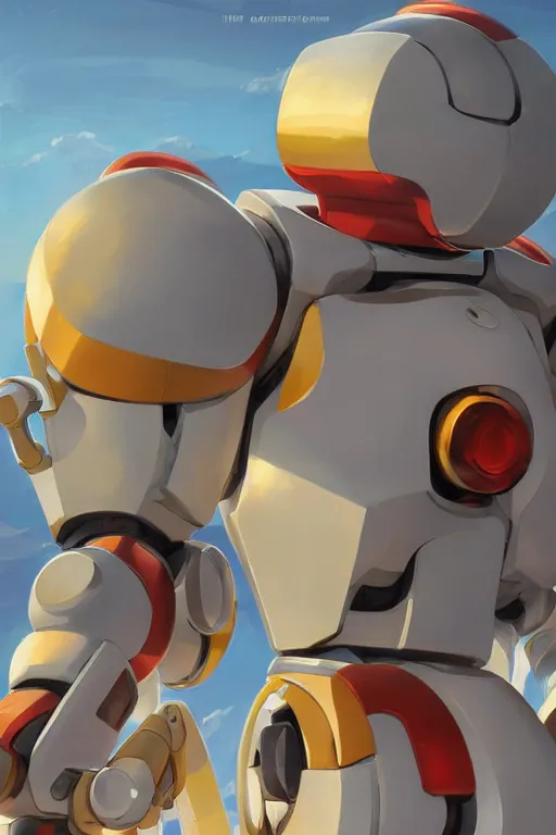 Image similar to metabots medabots medarotto medarot robot minimalist comics, behance hd by jesper ejsing, by rhads, makoto shinkai and lois van baarle, ilya kuvshinov, rossdraws global illumination ray tracing hdr radiating a glowing aura