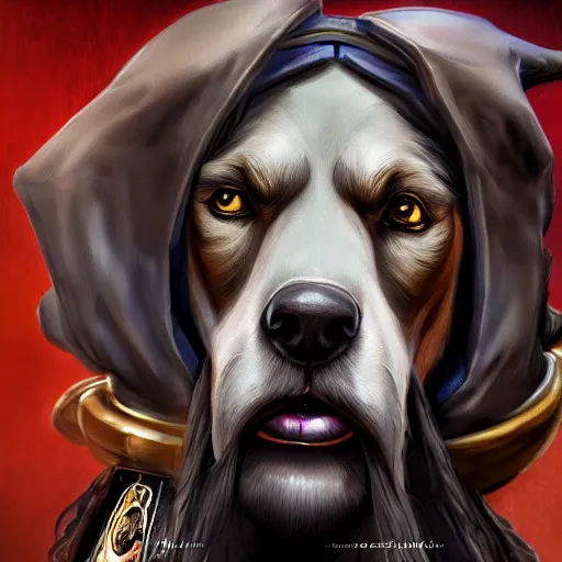 Image similar to beautiful snoop dog smoking a blunt, world of warcraft, artstation concept art